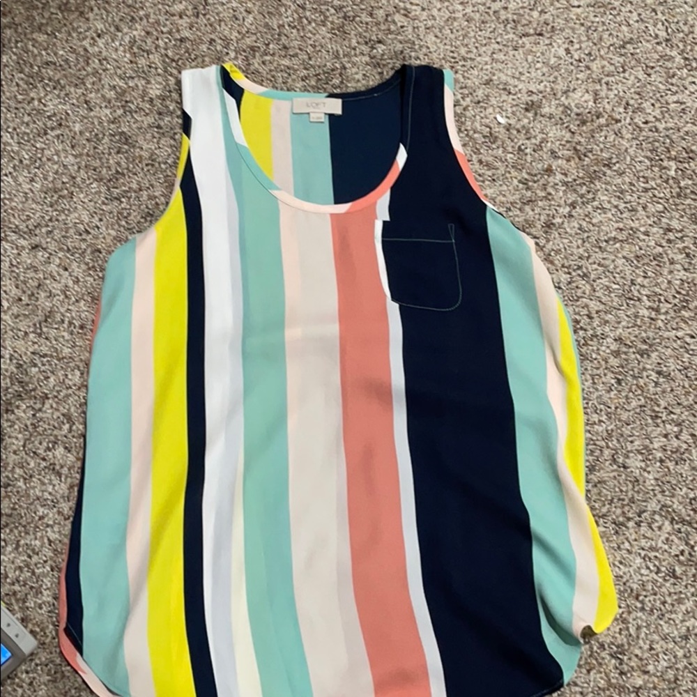 Loft blouse tank
